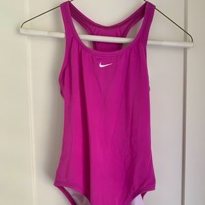 Girl's Pink Nike One Piece